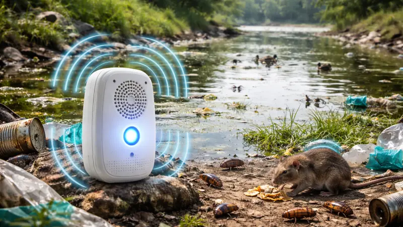 Effectiveness of Ultrasonic Pest Repellents Near Water Sources