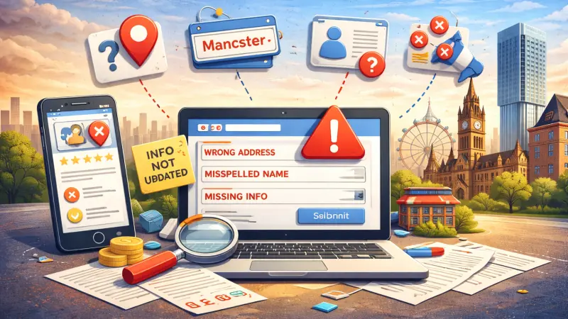 Common Mistakes When Listing Your Business in manchester