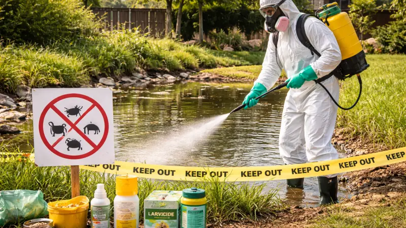 How to Minimize Health Risks From Water Pests