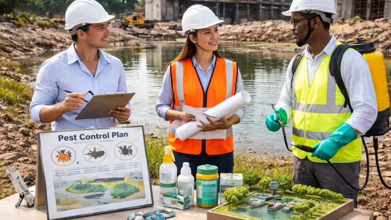 Basics of Water Pest Management for Land Developers