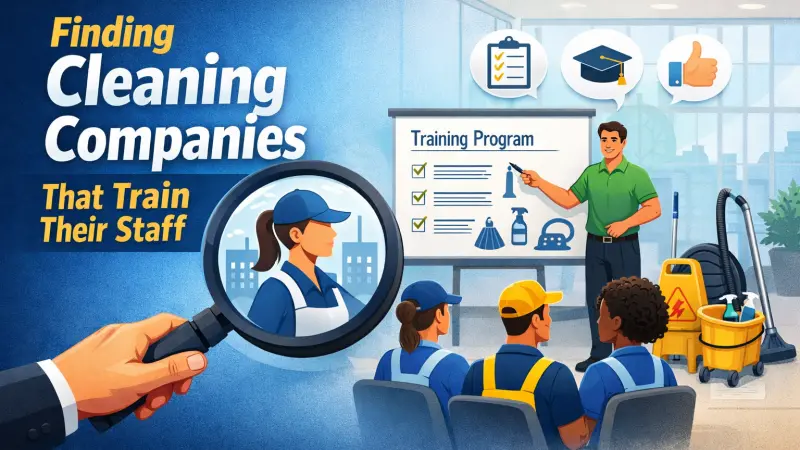Finding Cleaning Companies That Train Their Staff UK