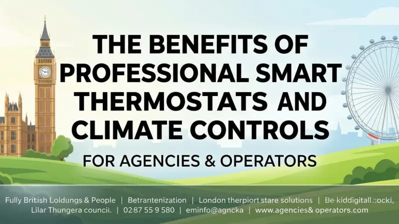 The Benefits of Professional Smart Thermostats and Climate Controls