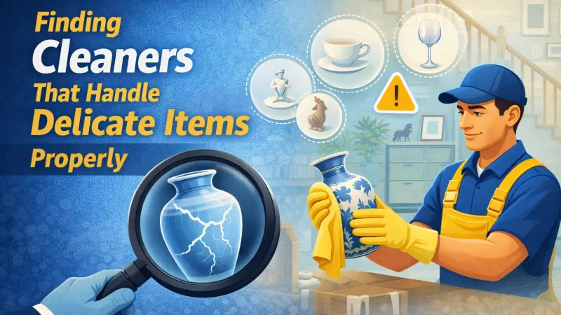 Finding Cleaners That Handle Delicate Items Properly