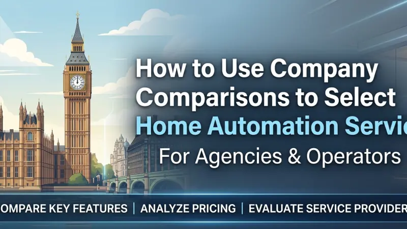 How to Use Company Comparisons to Select Home Automation Services