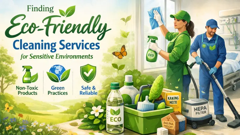 Eco Friendly Cleaning for Sensitive Environments UK