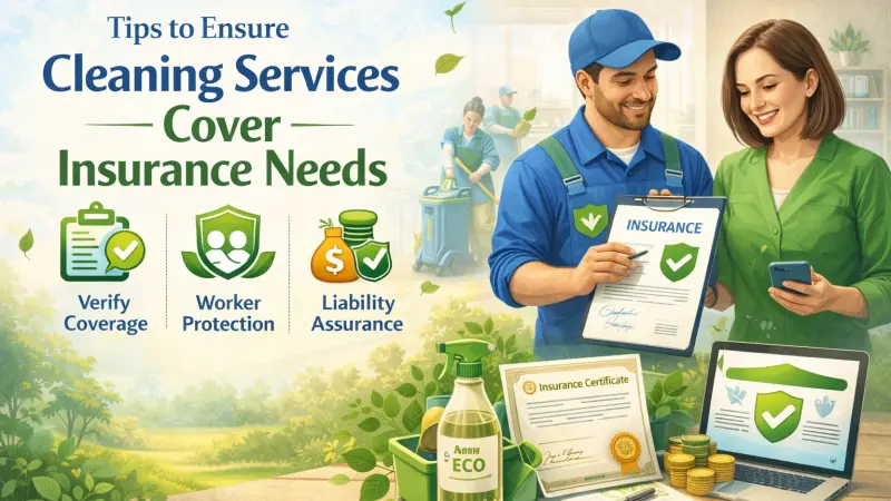 Tips to Ensure Cleaning Services Cover Insurance Needs