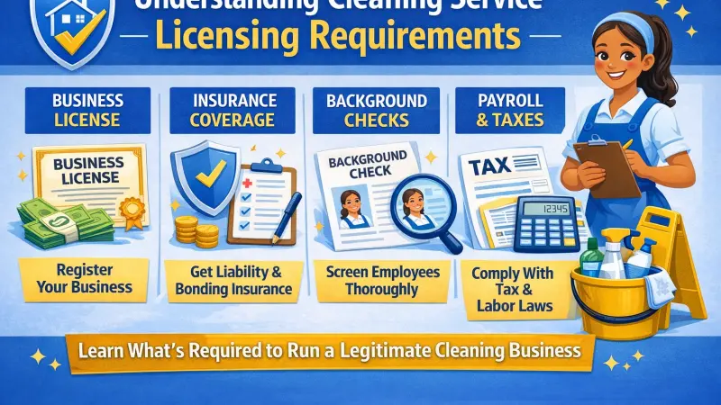 Understanding Cleaning Service Licensing Requirements UK
