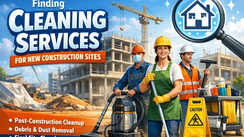 Finding Cleaning Services for New Construction Sites UK
