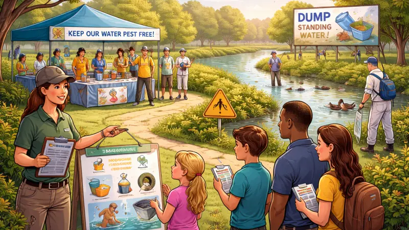The Importance of Public Awareness Campaigns in Water Pest Control