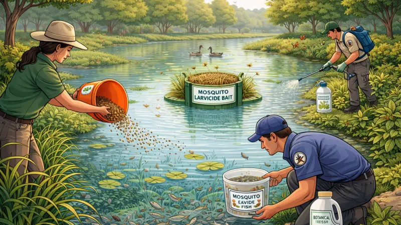 Using Eco-Friendly Pest Control Solutions for Water Areas
