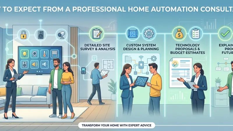 What to Expect From a Professional Home Automation Consultation