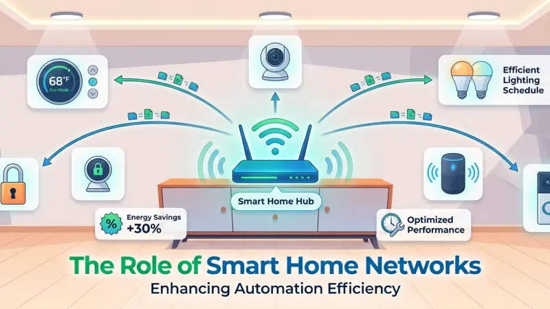 The Role of Smart Home Networks in Automation Efficiency