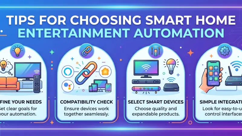 Tips for Choosing Smart Home Entertainment Automation