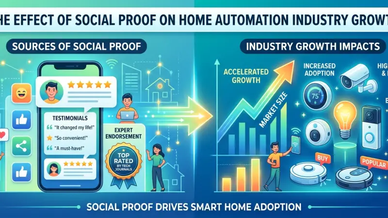 The Effect of Social Proof on Home Automation Industry Growth