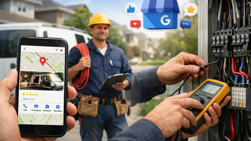 GMB for Electrical Service Lead Generation Success  UK Guide