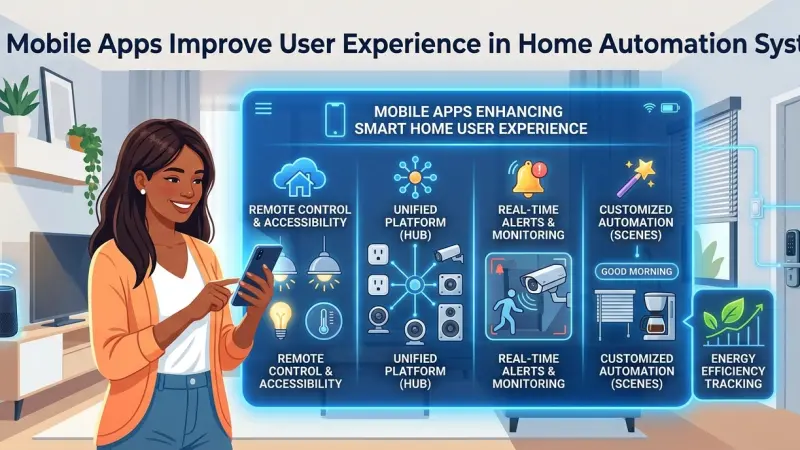 How Mobile Apps Improve User Experience in Home Automation Systems