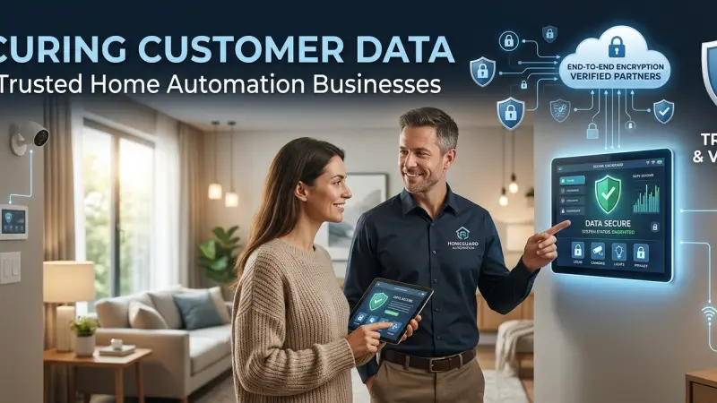 Securing Customer Data with Trusted Home Automation Businesses