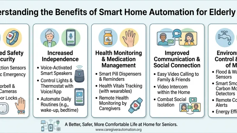 Understanding the Benefits of Smart Home Automation for Elderly Care
