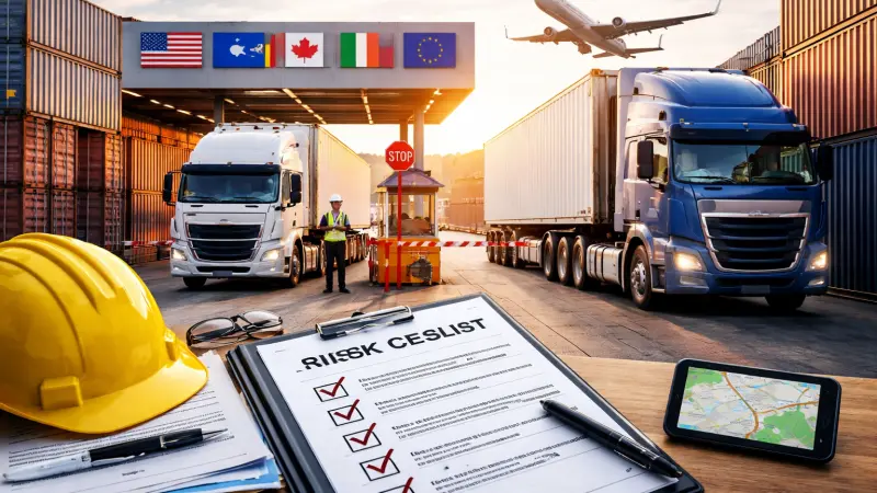 How to Mitigate Risks in Cross Border Freight Transportation