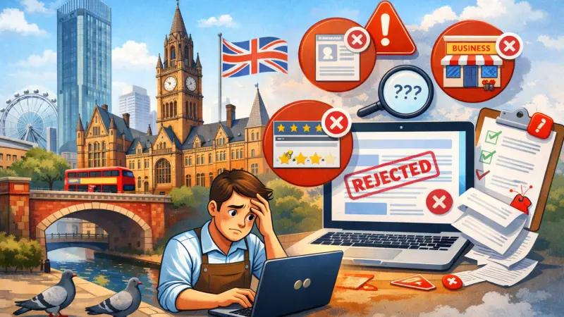 Why your Manchester business listing gets rejected