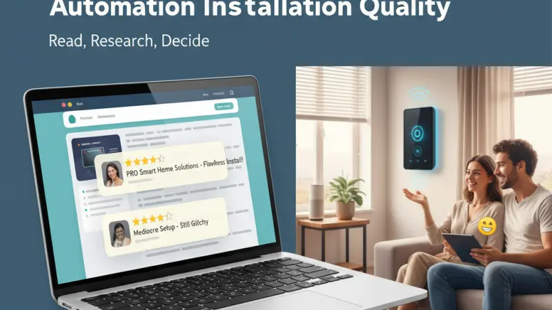How to Use Online Reviews to Judge Home Automation Installation Quality
