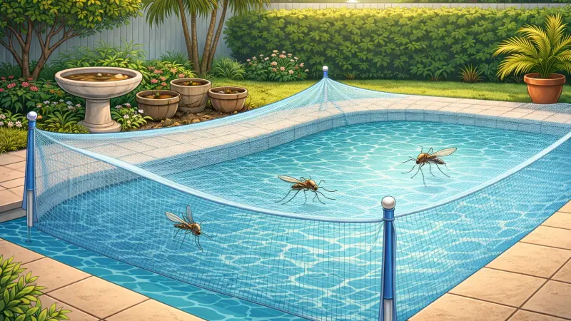 The Role of Mosquito Nets in Water Pest Protection