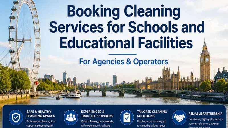 Booking Cleaning Services for Schools and Educational Facilities