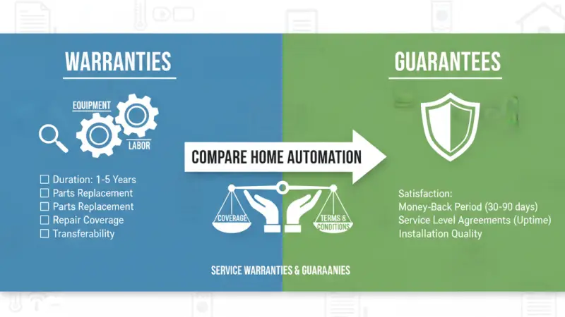 How to Compare Home Automation Service Warranties and Guarantees