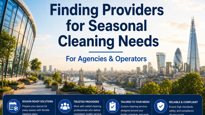 Finding Providers for Seasonal Cleaning Needs Expert