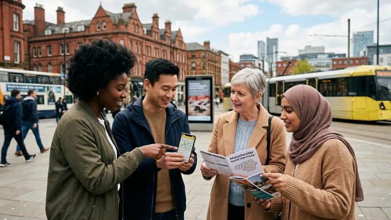 How customers find local services in Manchester