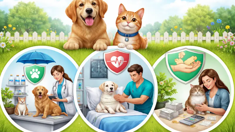 3 Types of Pet Insurance for Your Dog or Cat
