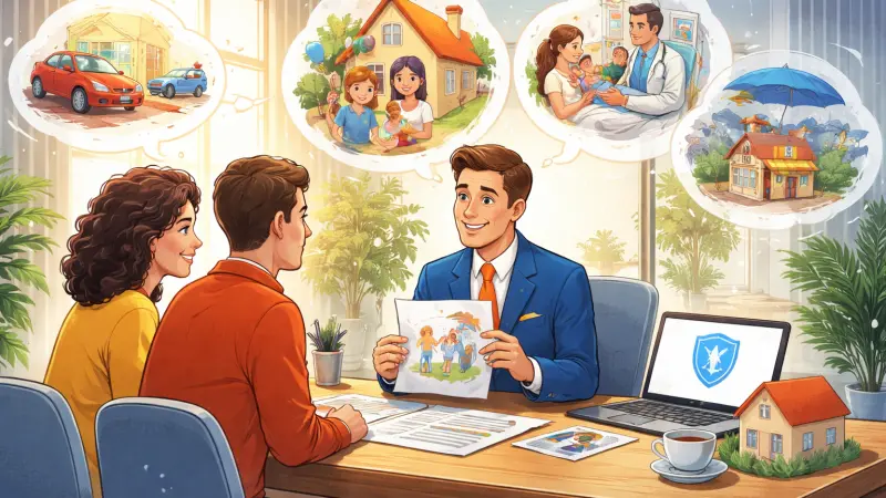 Crafting Stories for Insurance Marketing with Emotional Engagement