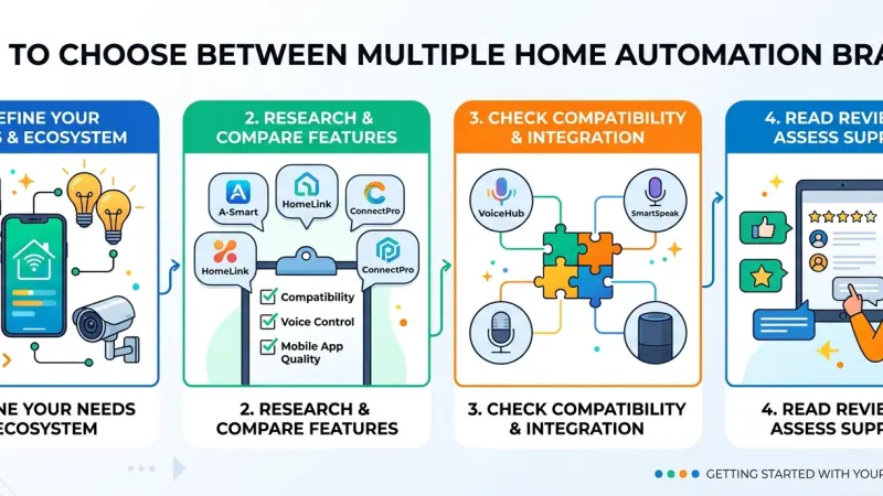 How To Choose Between Multiple Home Automation Brands