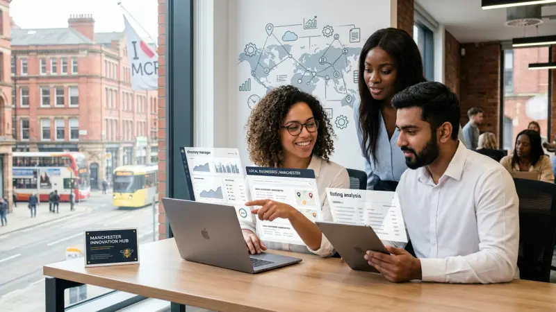 AI tools for managing directory listings,manchester