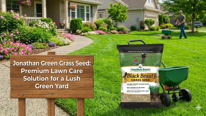 Jonathan Green Grass Seed Premium Lawn Care Solution for a Lush Green Yard