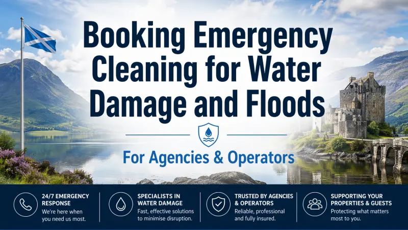 Booking Emergency Cleaning for Water Damage and Floods