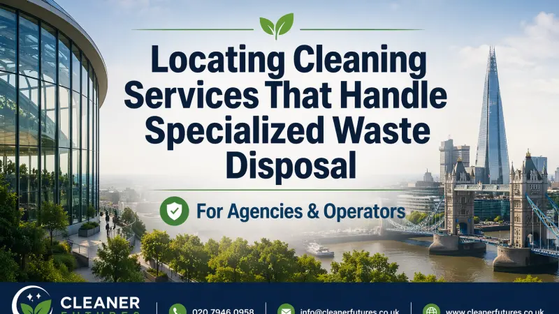 Locating Cleaning Services for Specialized Waste Disposal