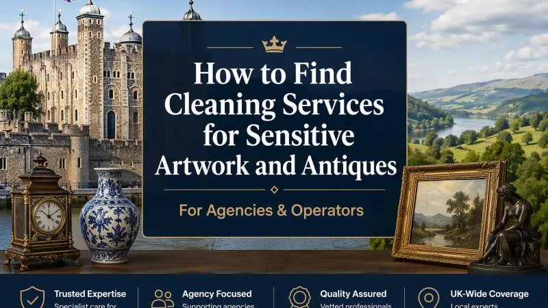 Cleaning Services for Sensitive Artwork and Antiques