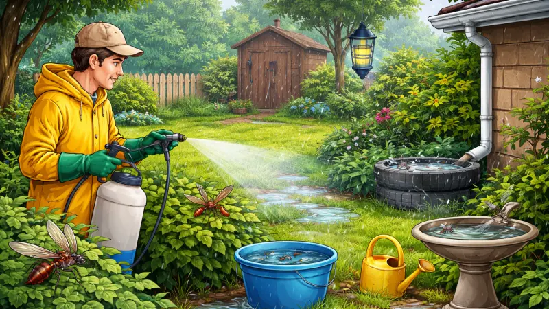 How to Manage Mosquitoes During Rainy Seasons