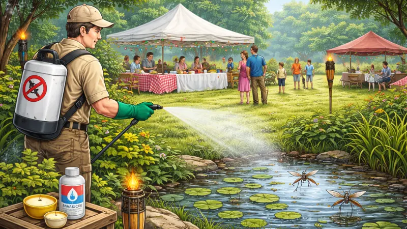 How to Protect Outdoor Events From Water Pests