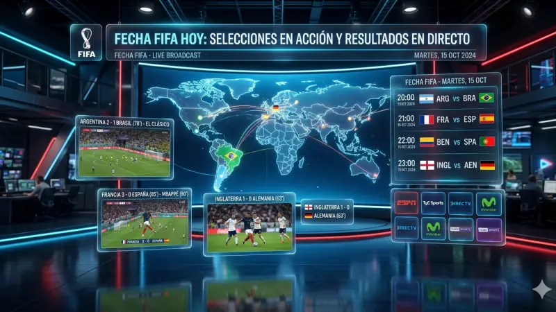 FIFA Matchday Today National Teams in Action and Live Results