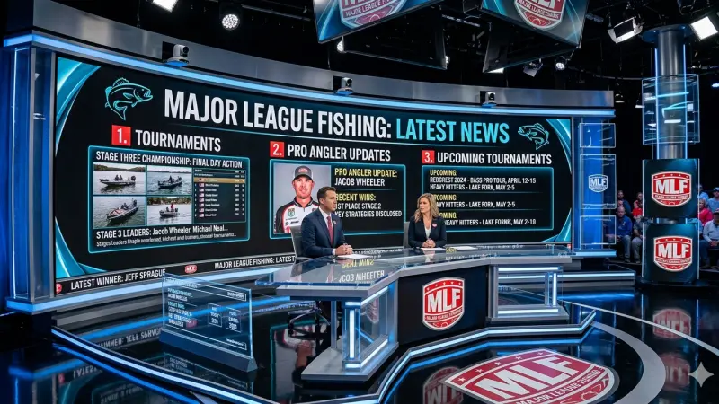 Major League Fishing Latest News Tournaments Pro Angler Updates