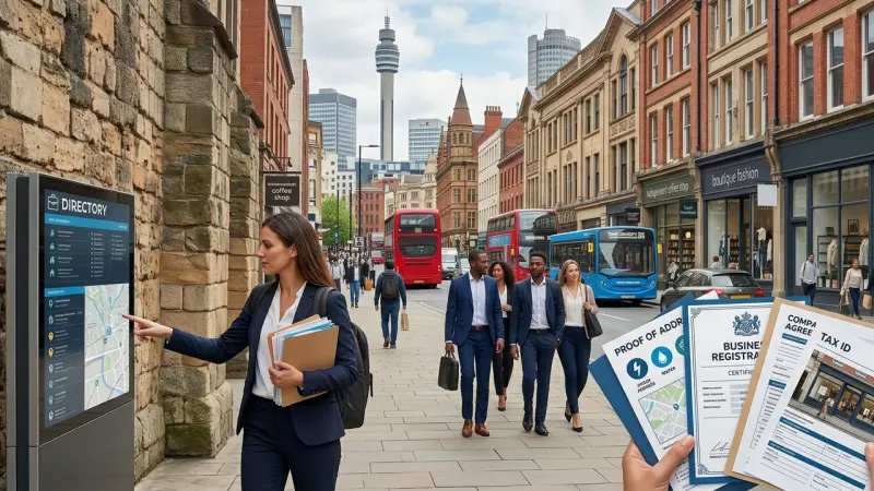 Documents needed for Birmingham directory submissions