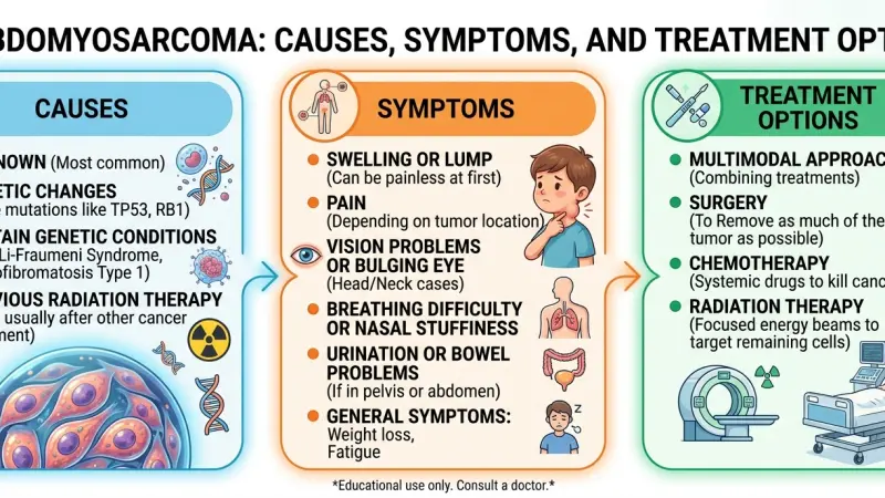 Rhabdomyosarcoma Causes Symptoms and Treatment Options