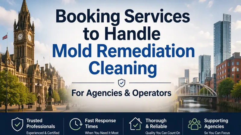 Booking Services to Handle Mold Remediation Cleaning