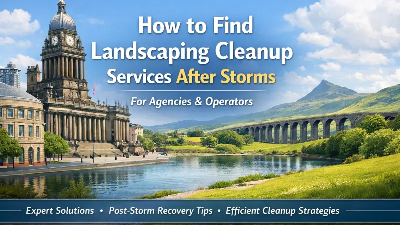 How to Find Landscaping Cleanup Services After Storms