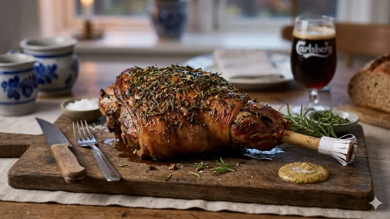 Danish Leg of Lamb Easy Recipe Cooking Tips Serving Ideas