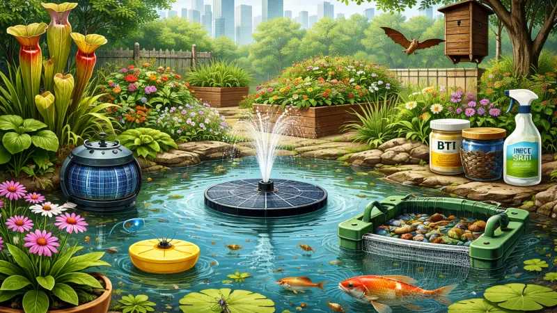 Water Pest Control Solutions for Urban Gardens