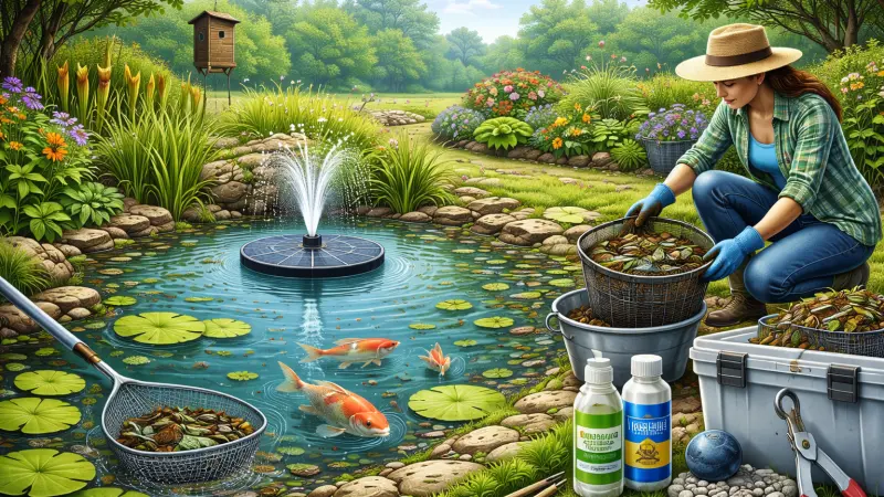 How to Maintain Water Features Without Attracting Pests