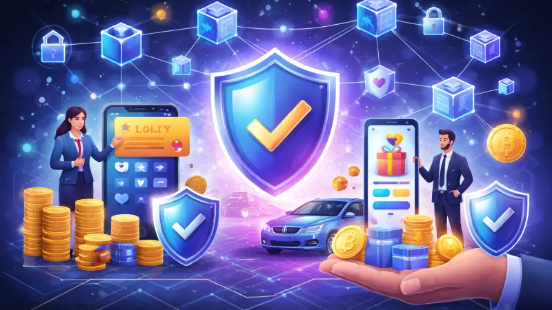 Creating loyalty programs using blockchain in insurance